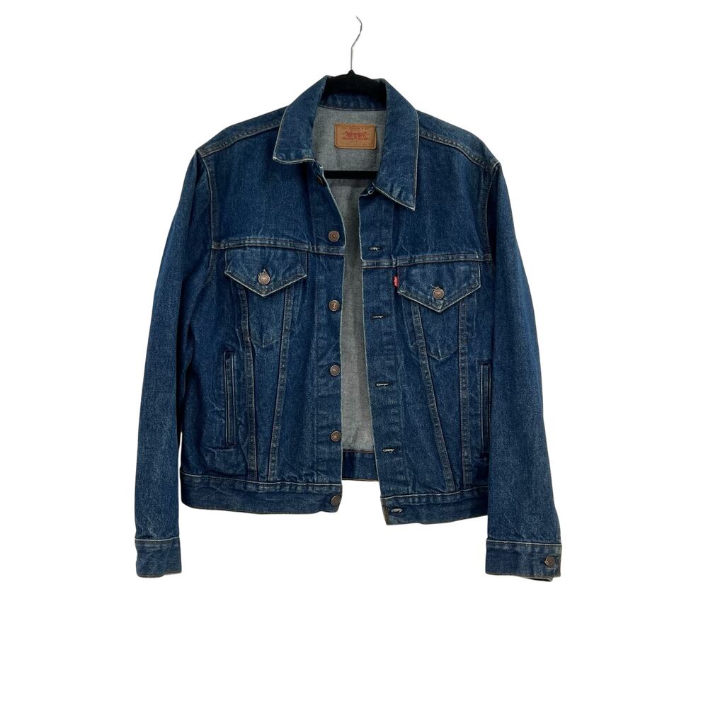Vintage Levi's 70506 Type III Trucker Denim Jacket USA Made Size 42 Large